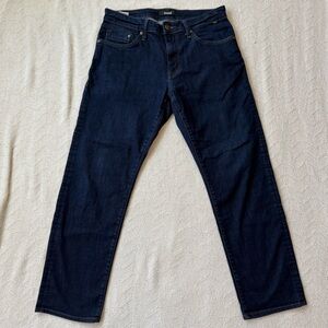 Mavi “Zach” Straight Leg, Dark Denim Men's Jeans